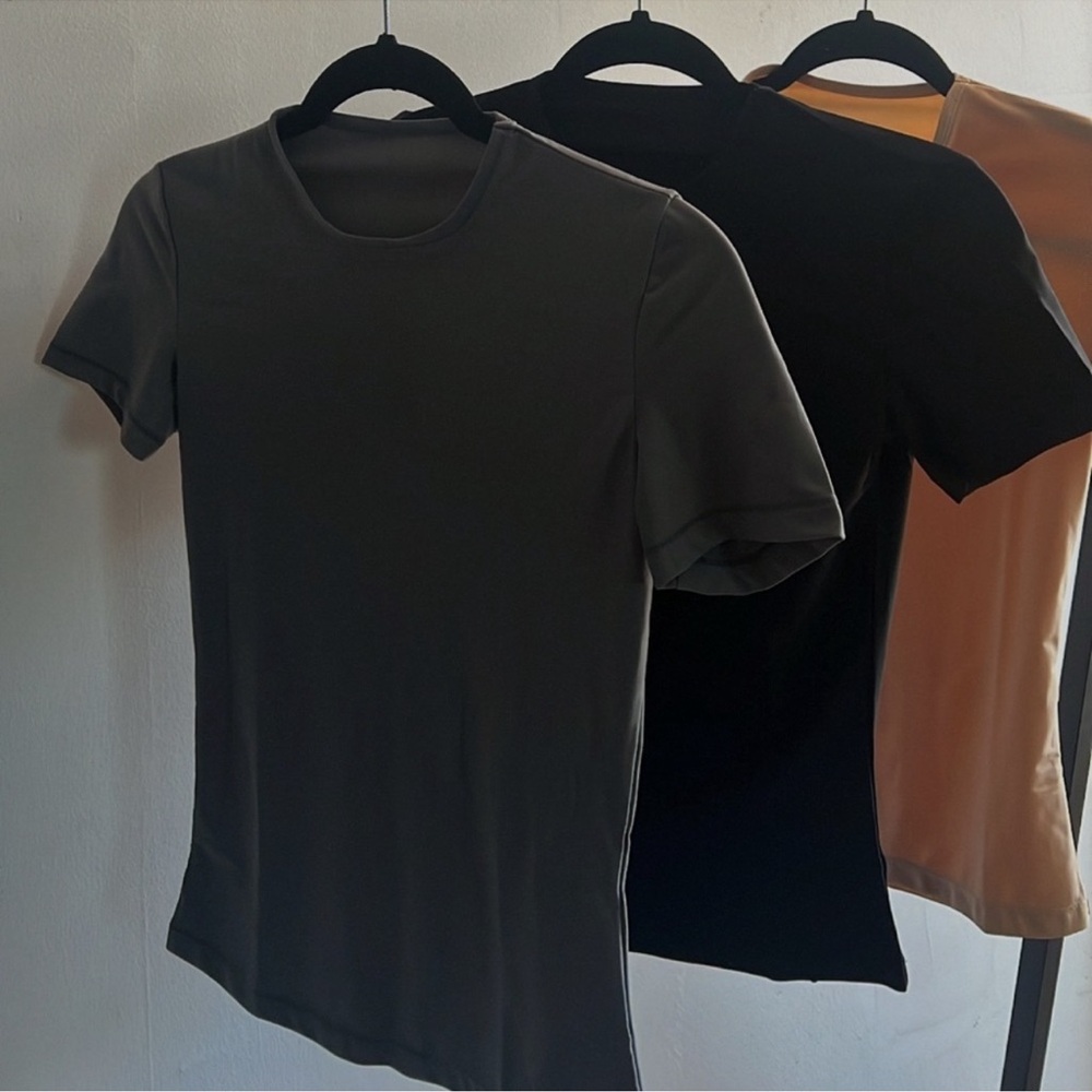 Spandex top in black